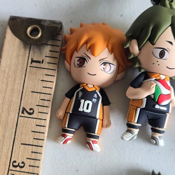 haikyu / haikyuu magnets, bag charms lot of 6 - Picture 8 of 8